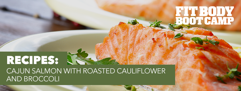 Healthy Cajun Salmon And Cauliflower Recipe | FBBC