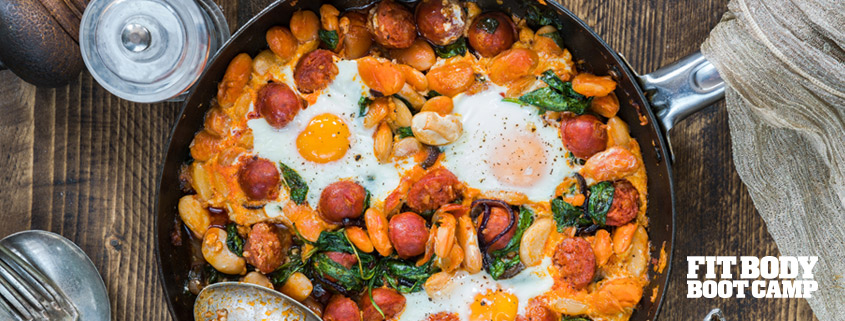 Chorizo egg skillet