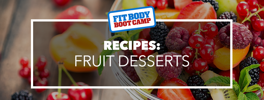 Recipes Fruit Desserts