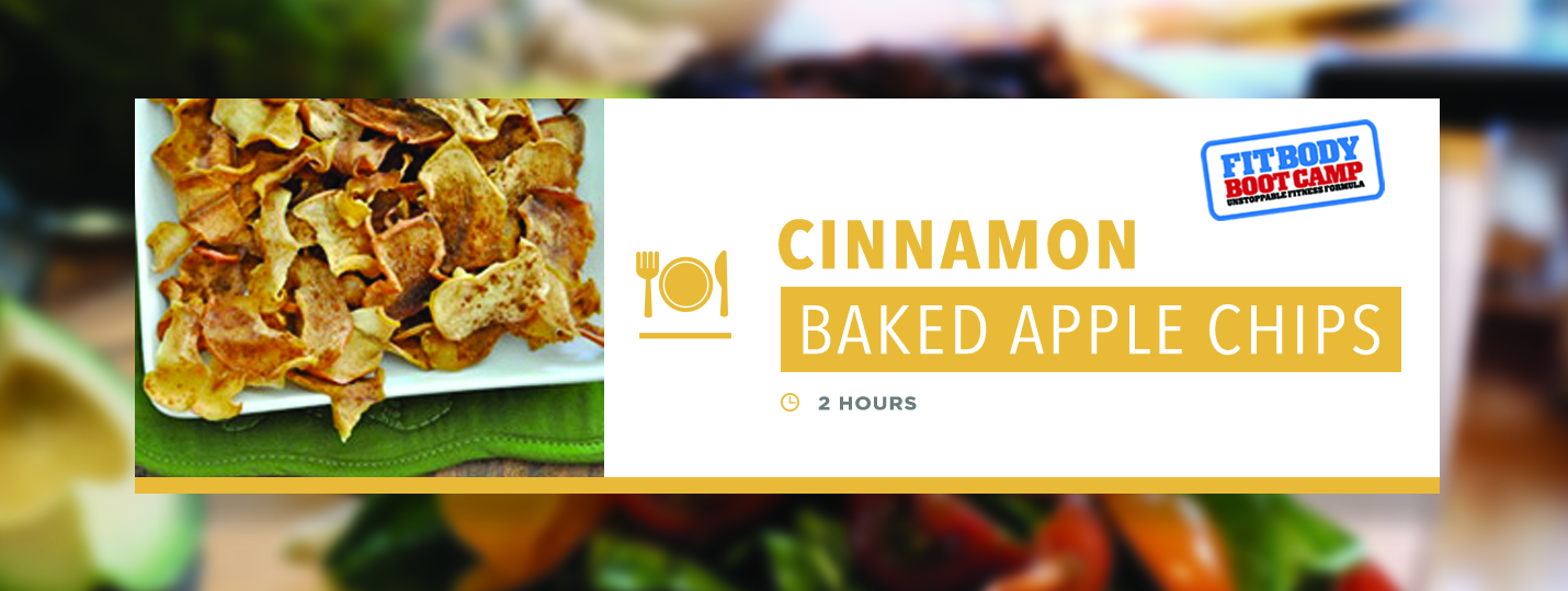 Cinnamon Baked Apple Chips