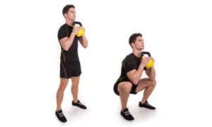 Kettlebell, Front Squat, Exercise