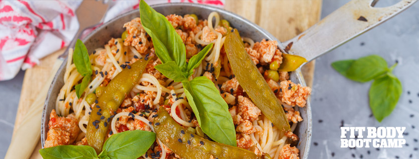 Recipes: Chicken Spaghetti Skillet