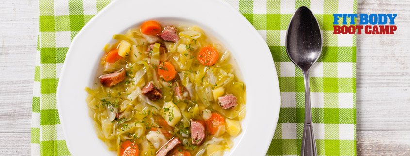 Comfort Soup with Sausage and Cabbage
